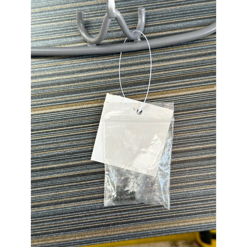 Cat Face Shaped Metal Wall Hook With Hardware NWT